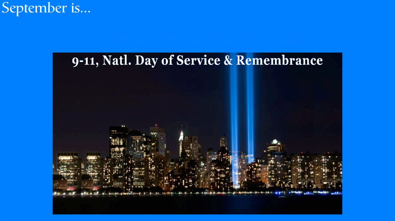 9-11 Remembrance